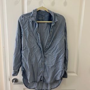 Gap oversized denim shirt